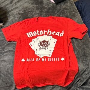 Red Graphic Tee for Men